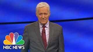 'So Long': Alex Trebek Appears As Jeopardy! Host For The Last Time | NBC News