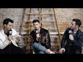 Jonas Brothers reveal YOUR suggestions for 'What A Man Gotta Do;' and then go off on snack tangent