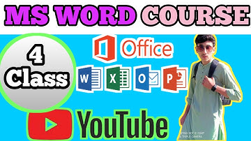 MS Word Course (Class 4) Full Details In Poshto || MS Word Course Sikih Poshto Mi | Hamza Official25