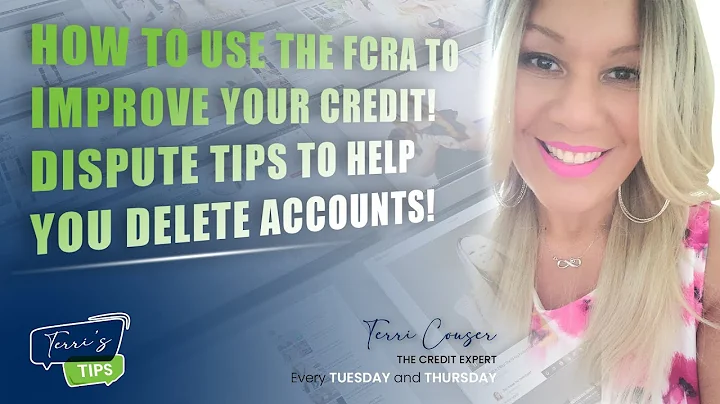 How to use the FCRA to IMPROVE your CREDIT! DISPUT...