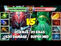 LEGION COMMANDER (Off) vs NECROPHOS (Mid) - Epic Battle Of Immortal Rank Dota 2 Players - Z Dota 2
