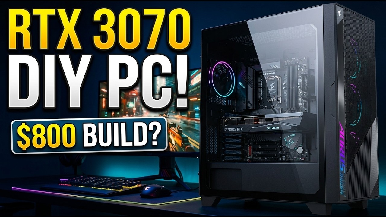 Best Gaming PC Under $800 in 2026? Gigabyte AORUS Stealth RTX 3070