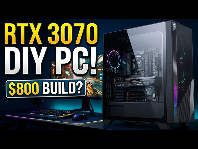 Best Gaming PC Under $800 in 2026? Gigabyte AORUS Stealth RTX 3070