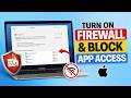 How to Turn on Firewall on Mac and Block App Access