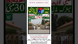 Ministry of Defence Jobs #jobsinpakistan #newjobs