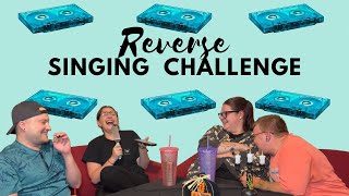 Reverse Singing Challenge! | What! Podcast | Tuesday talk