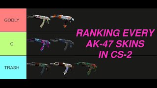 Ranking Every AK-47 Skins In Counter Strike 2 (CS2)