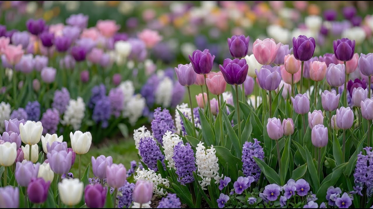 🌸 Flowers Blooming Time-Lapse | Relaxing Nature Music to Heal the Heart & Soul