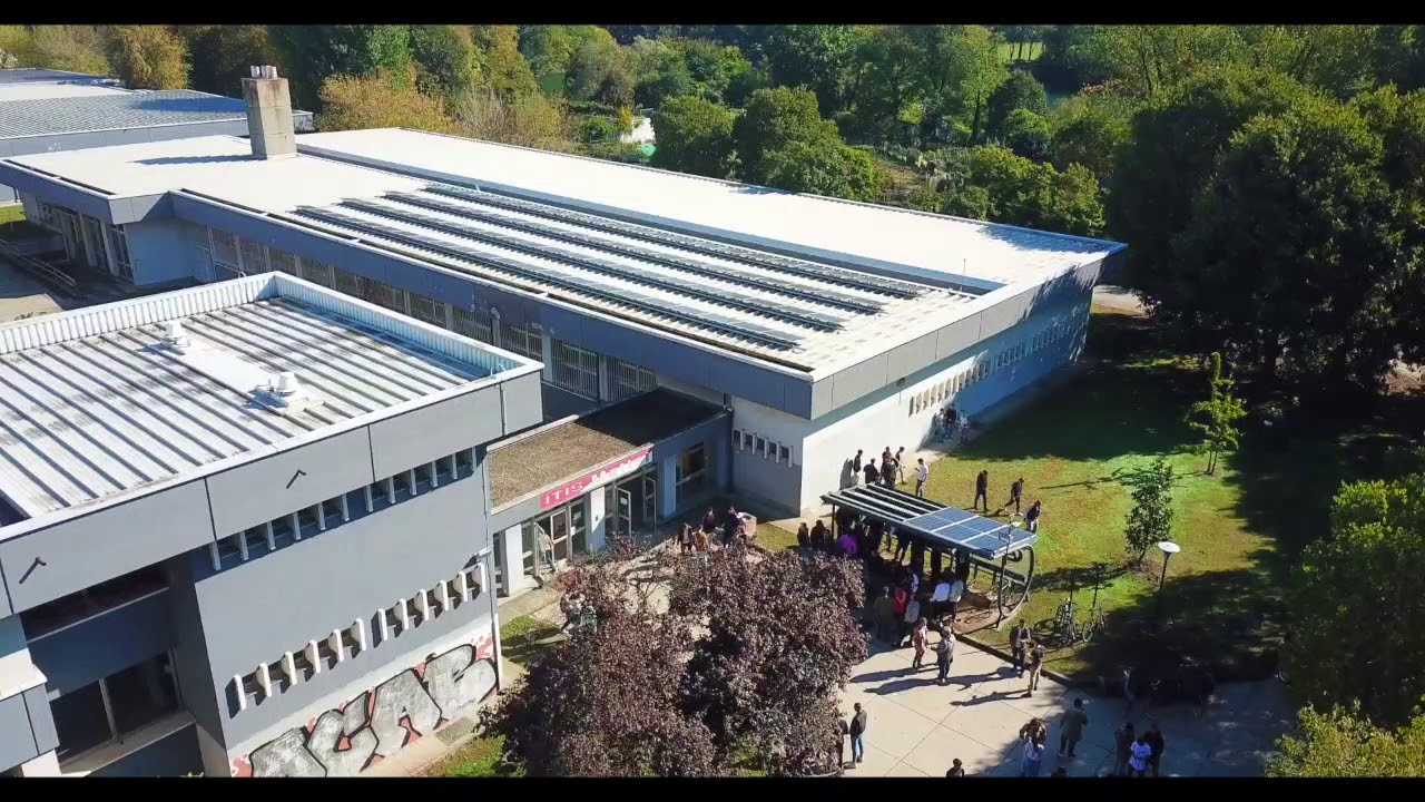 Via Trento San Donato Milanese Ripresa aerea dell'I.T.I.S. "E. Mattei" di San Donato Milanese - YouTube