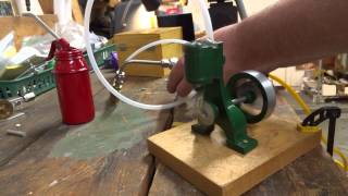 Stuart model 2A oscillating steam engine