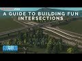 Making Fun Intersections in Cities: Skylines EP 1/5 | Double Stack with Roundabout