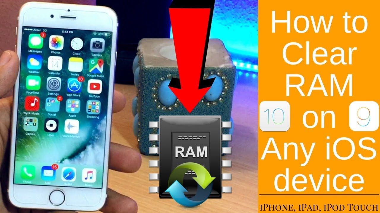 how to reset iphone ram