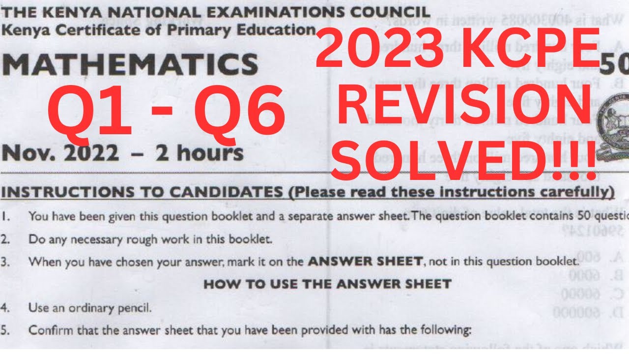 KCPE 2023 MATHS PAPERS KCPE 2022 MATHS REVISION PAST PAPERS AND KCPE 2023 MATHS PAPERS KCPE 2022 MATHS REVISION PAST PAPERS AND