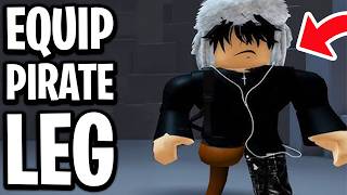 How To Equip Pirate Leg In Roblox - Full Guide