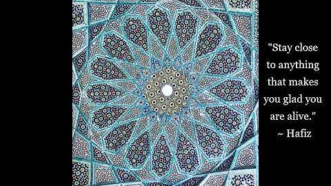 "Hafiz" ~  A Thousand Stringed Instrument ~  Sufi Mystics