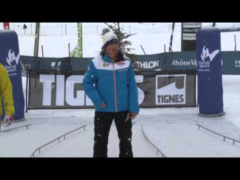 Austria's Markus Salcher wins men's downhill standing at IPC Alpine
Skiing World Cup in Tignes