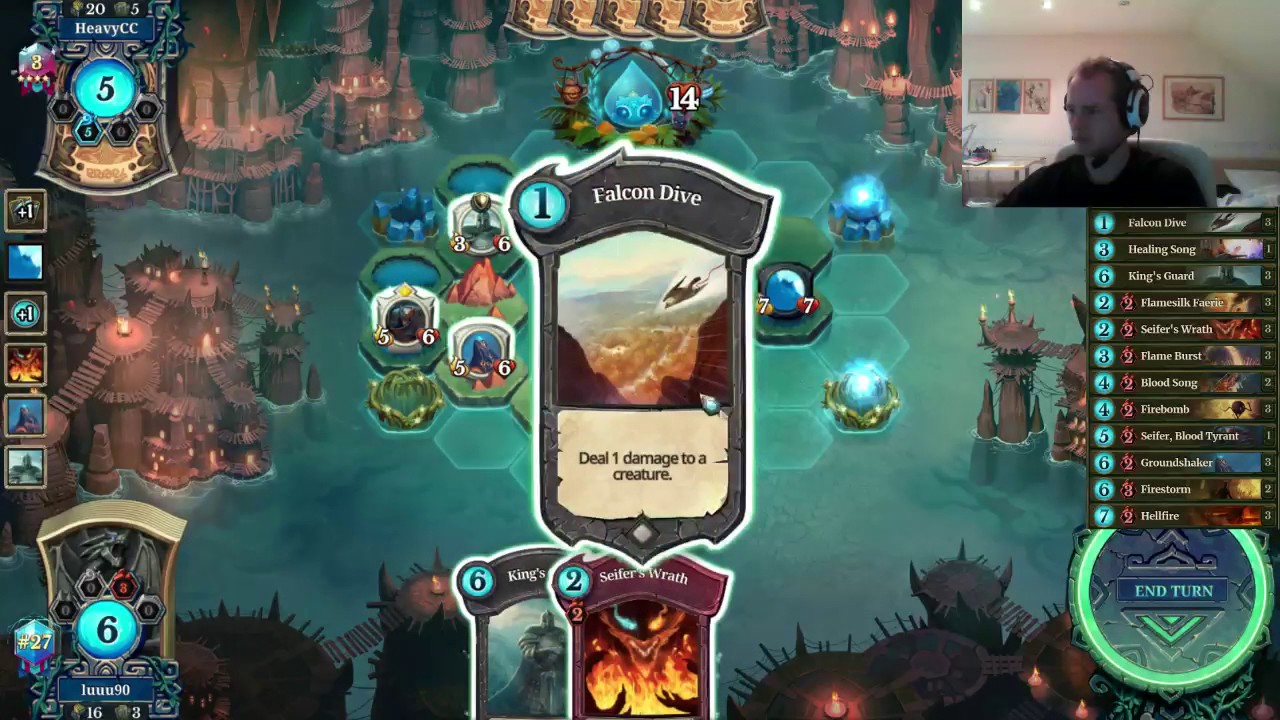 Faeria - Living on the edge with Red Events (Highlight)
