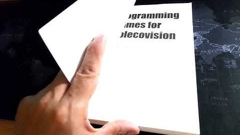 Programming Games for Colecovision book shown