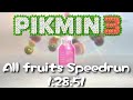 Pikmin 3 - All Fruits SS Speedrun 1:28:51 (former WR)