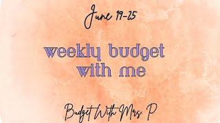 Budget With Me | Paycheck Budget | Zero Based Budget