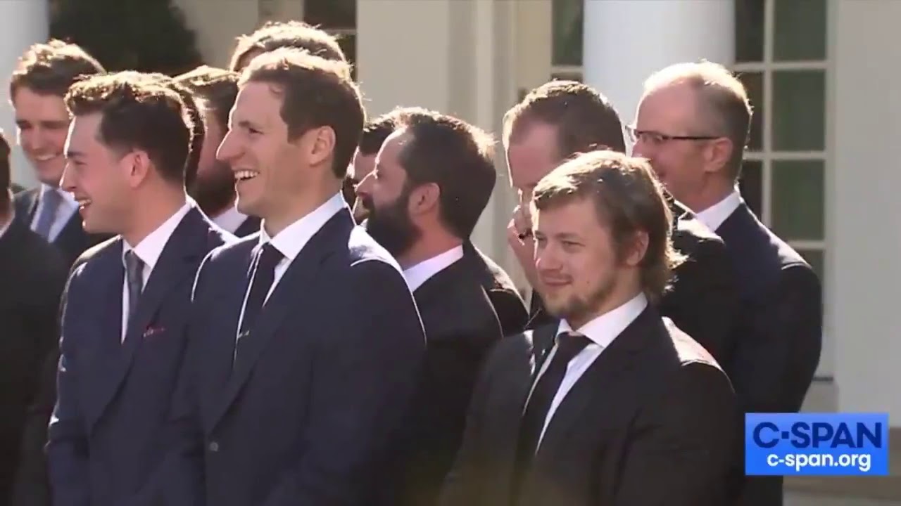 Donald Trump jokes about Alex Steen