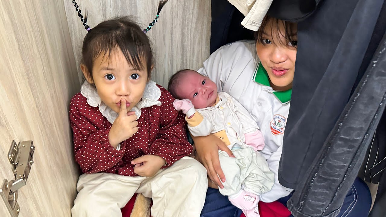 Baby Banh Bao is missing! Mother is worried and searching for him