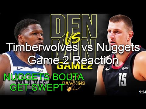 Jks Reacts to Denver Nuggets vs Minnesota Timberwolves Game 2 Full Highlights | 2024 WCSF