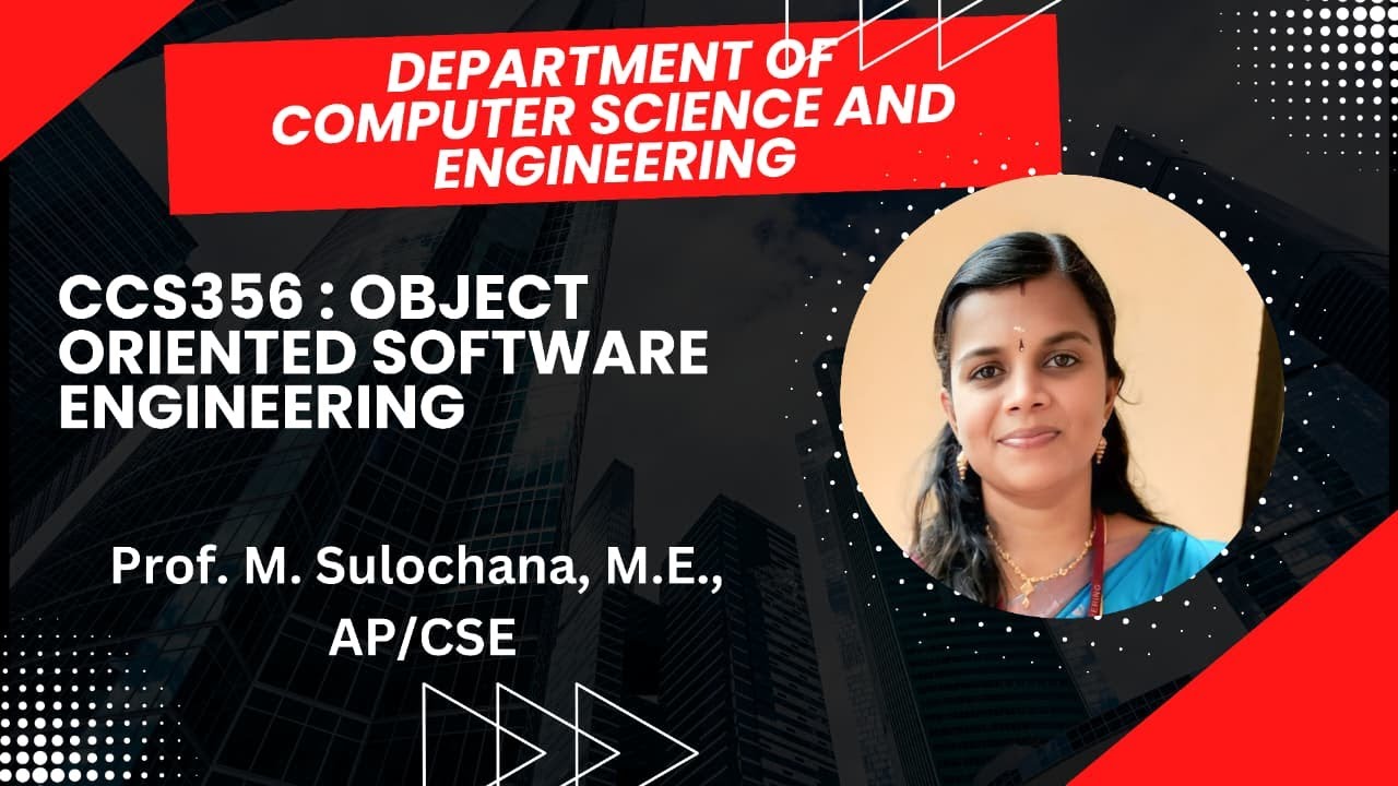 OBJECT ORIENTED SOFTWARE ENGINEERING - YouTube