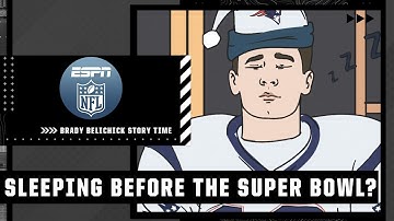 Tom Brady napped before Super Bowl XXXVI 😴 | Brady Belichick Story Time