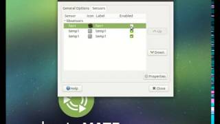 Ubuntu mate MATE Sensors Applet 1.18 problem