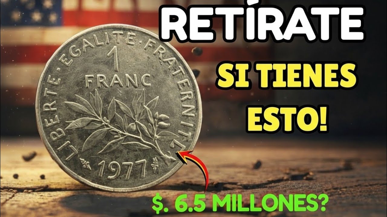 ¡Retírate Si Tienes Esta Moneda de Francia! 💰🇫🇷