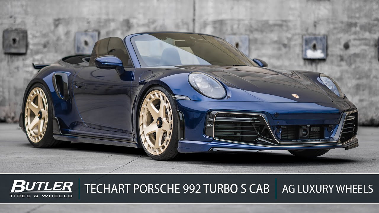 Techart Porsche 992 Turbo S Cab - Performance and Style Combined