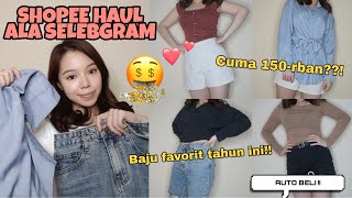 SHOPEE HAUL BAJU KOREA BAGUS (HABIS 1 JT)