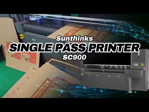 Jednoprůchodové digitální tiskárny řady SC (SC600 – SC1800) – video