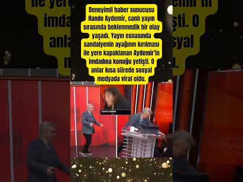 Hande Aydemir Canlı Yayın Sırasında Kaza Geçirdi #shorts #paraisletmecisi