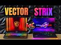 MSI Vector 16 vs Asus Strix G16 (2025) - MSI vs Asus ROG Gaming Laptop