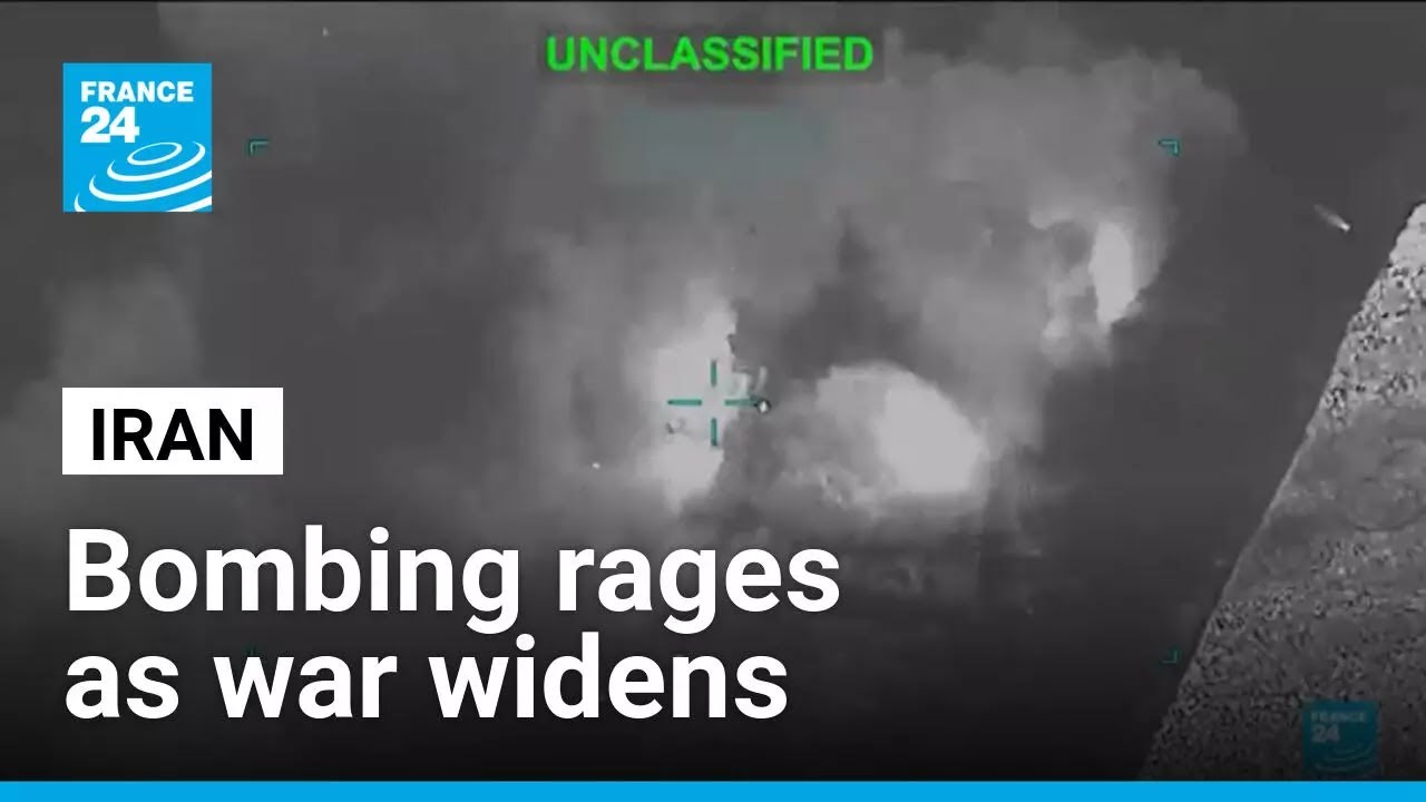Bombing rages in Iran as war widens in Middle East • FRANCE 24 English