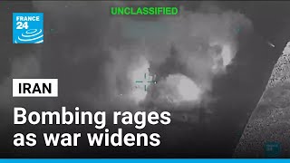 Bombing rages in Iran as war widens in Middle East • FRANCE 24 English