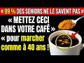 Ajoutez ceci à votre café chaque matin : glycémie, cerveau et articulations
