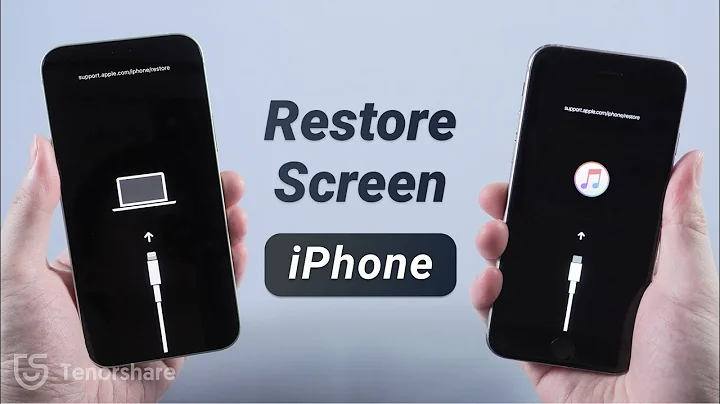 Top 3 Ways to Fix iPhone Stuck on Restore Screen - 2021