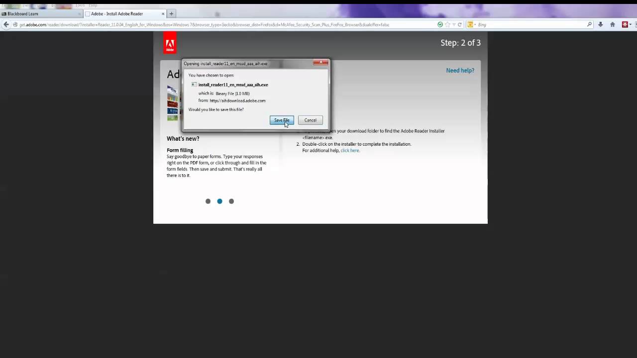 how to install latest version of adobe reader