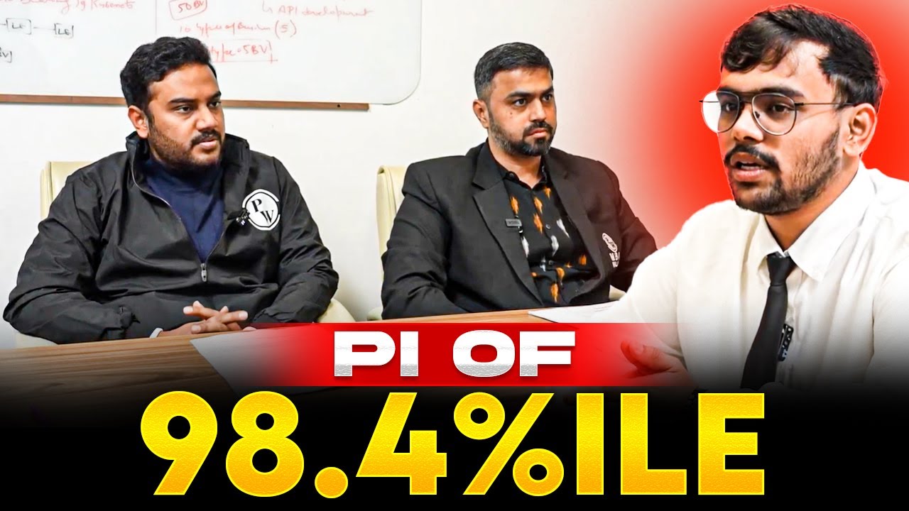 Personal Interview of Aryan | 98.4 Percentiler | CAT 2024 Preparation