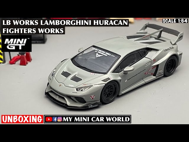 MY MINI CAR WORLD】UNBOXING MINI GT 1/64 LB WORKS LAMBORGHINI