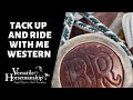 🔴 TACK UP AND RIDE WITH ME WESTERN (live-stream) // Versatile Horsemanship
