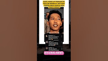 HASIL MAKE UPNYA BIKIN NETIZEN TERPELONGO SAMPAI ADA YG CURHAT #foryou #trending #viral #fyp #shorts