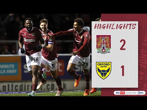 Northampton Oxford Utd Goals And Highlights