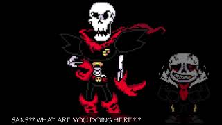 Undertale Papyrus meets Fell Papyrus (Short Russian voiceover with built-in English translation)