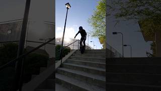 Begode Falcon on big stairs (200 lbs rider)