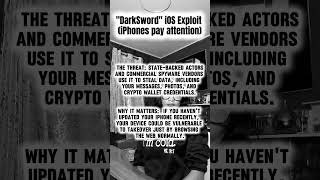 Major iPhone security threat found #CyberSecurity #TechNews #PrivacyMatters #DigitalSafety #headline