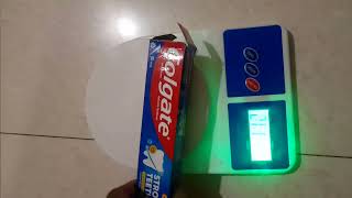 Colgate ka weight test